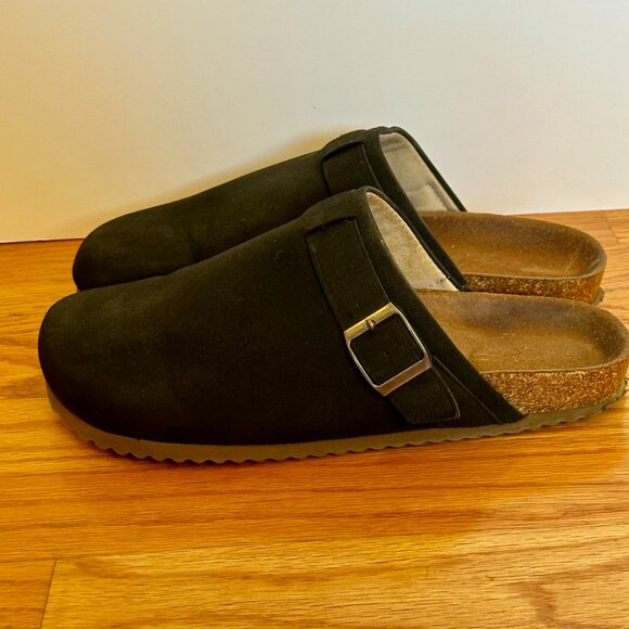 White Mountain Footbeds Suede Clogs size 8 - Picture 7 of 8